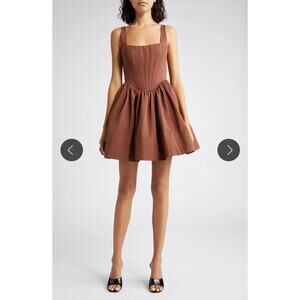 Staud Landscape Cotton Blend Dress Size 8 NWT
